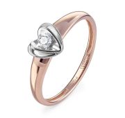 11-01282-1000 Кольцо с бриллиантом бренд Kabarovsky (Au 585)