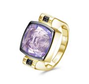 11-21681-10289-5,88 Кольцо с кварцем бренд Kabarovsky (Au 585)