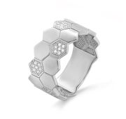 1-150-7900 Кольцо соты бренд Kabarovsky (Серебро 925)