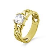 1-148-7931 Кольцо с фианитом бренд Kabarovsky (Серебро 925)