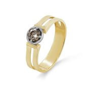 1-2646-9200-2,89 Кольцо с бриллиантом бренд Kabarovsky (Au 585)