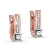 12-01635-1000-2,85 Серьги с бриллиантами бренд Kabarovsky (Au 585)
