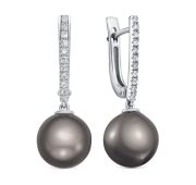 12-11661-1600-5,12 Серьги с жемчугом бренд Kabarovsky (Au 585)