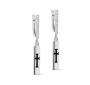 12-342-7902 Серьги из серебра бренд Kabarovsky (Серебро 925)