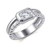 01-4913/00КЦ-00 Кольцо с фианитами бренд Алькор (Серебро 925)