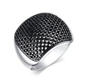 01-3331/0КЦ1-17 Кольцо с фианитами бренд Алькор (Серебро 925)