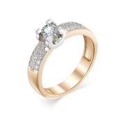 Кольцо с бриллиантами бренд Brilliant Style