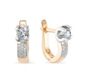 серьги с бриллиантами бренд Brilliant Style