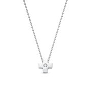 3649-51001 Колье с бриллиантом бренд Brilliant Style (Au 585)