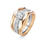 3593-110 7,1 Кольцо с бриллиантами бренд Brilliant Style (Au 585)