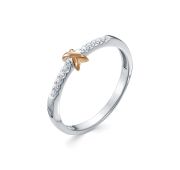 4063-11001-1 Кольцо с бриллиантами бренд Brilliant Style (Au 585)