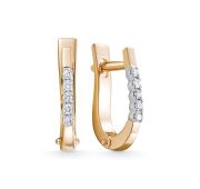 4029-210-2,54 Серьги с бриллиантами бренд Brilliant Style (Au 585)