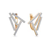 4202-210-5,56 Серьги с бриллиантами бренд Brilliant Style (Au 585)