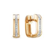 485-2100-4,78 Серьги с бриллиантами бренд Лето (Au 585)