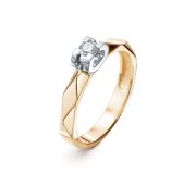 259-1100 2,4 Кольцо с бриллиантом бренд Лето (Au 585)