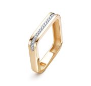 485-1100-3,06 Кольцо с бриллиантами бренд Лето (Au 585)