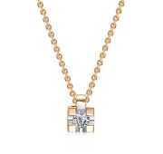 527-5100-2,28 Колье с бриллиантами бренд Лето (Au 585)