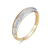 988-1100-1,98 Кольцо с бриллиантами бренд Лето (Au 585)