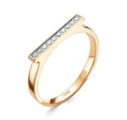 1-349-10-2,18 Кольцо с бриллиантами бренд Первая Бриллиантовая Компания (Au 585)