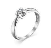 1-208-20 2,39 Кольцо с бриллиантом бренд Первая Бриллиантовая Компания (Au 585)