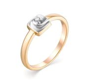 кольцо с бриллиантом бренд Первая Бриллиантовая Компания