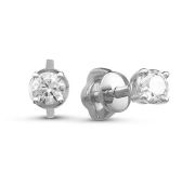 2-263-20 Серьги с бриллиантами бренд Первая Бриллиантовая Компания (Au 585)