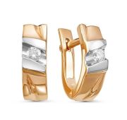 серьги с бриллиантами бренд Первая Бриллиантовая Компания