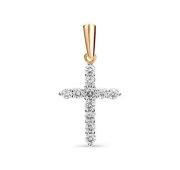 5-227-10 1,56 Подвеска с бриллиантами бренд Первая Бриллиантовая Компания (Au 585)