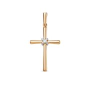 5-210-10 2,53 Подвеска с бриллиантами бренд Первая Бриллиантовая Компания (Au 585)