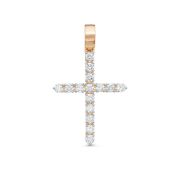 подвеска с бриллиантами бренд Первая Бриллиантовая Компания