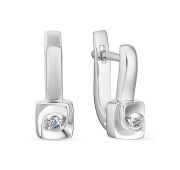 серьги с бриллиантами бренд Первая Бриллиантовая Компания