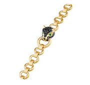 Б17338 Браслет пантера (Au 585)