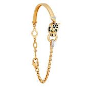 Б19657 Браслет леопард (Au 585)