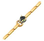 Б17336 Браслет с фианитами (Au 585)