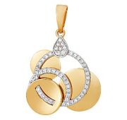 П20802 Подвеска с фианитами (Au 585)