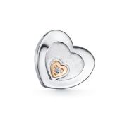 03-3870/000Б-00 Подвеска сердце бренд Алькор (Серебро 925)