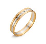 Т131613708-2,01 Кольцо обручальное бренд Karatov (Au 585)