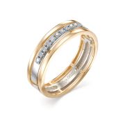 901-110-3,77 кольцо обручальное с бриллиантами бренд Brilliant Style (Au 585)