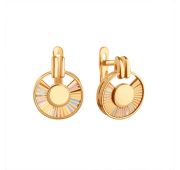 Т10062Г451 Серьги без вставок бренд Karatov (Au 585)