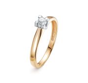 397-1100-1,63 Кольцо помолвочное с бриллиантом бренд Лето (Au 585)