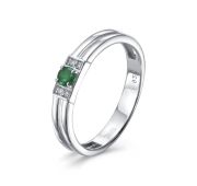 11-888-1200-1,53 Кольцо с изумрудом бренд Kabarovsky (Серебро 925)
