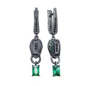 12-742-40489 Серьги с фианитами бренд Kabarovsky (Серебро 925)