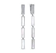 12-898-6200 Серьги с перламутром бренд Kabarovsky (Серебро 925)