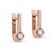 12-01503-1000-2,66 Серьги с бриллиантами бренд Kabarovsky (Au 585)