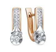 12-01928-1000-3,31 Серьги с бриллиантами бренд Kabarovsky (Au 585)