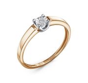 К1634-120-1,37 Кольцо помолвочное с бриллиантом бренд Империал (Au 585)