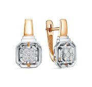 С3031-120-4,2 Серьги с бриллиантами бренд Империал (Au 585)