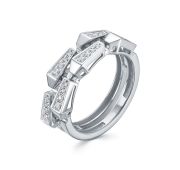 4512-11001-4,66 Кольцо с бриллиантами бренд Brilliant Style  (Au 585)