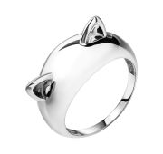 20-72-0000-80531 Кольцо кошка (Серебро 925)