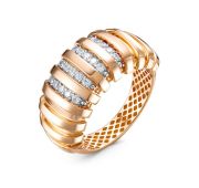 д1102049р-4,58 Кольцо с бриллиантами бренд Delta (Au 585)